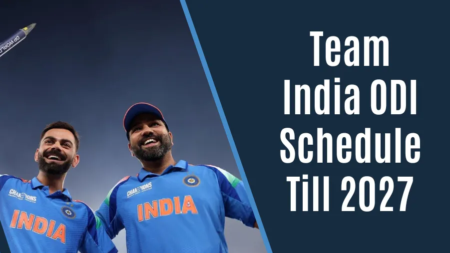 INDIA NATIONAL CRICKET TEAM ODI MATCHES SCHEDULE visual data 4